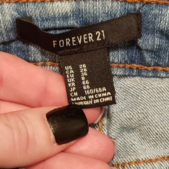 Forever 21 Women's Denim Shorts - Picture 3 of 3